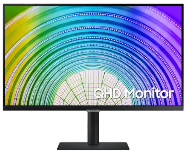 MONITOR Samsung 27 inch, home | office, IPS, WQHD (2560 x 1440), Wide, 300 cd/mp, 5 ms, HDMI | DisplayPort, "LS27A600UUUXEN" (timbru verde 7 lei)