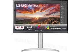 LG 27UP85NP-W computer monitor 68.6 cm (27") 3840 x 2160 pixels 4K Ultra HD LED Silver Sølv