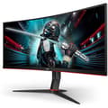 Miniatyrbild 2 av 7: MONITOR  AOC - gaming 34 inch, Gaming, VA, UWQHD (3440 x 1440), Ultra Wide, 300 cd/mp, 1 ms, HDMI x 2 | Display Port, "CU34G2X/BK" (timbru verde 7 lei