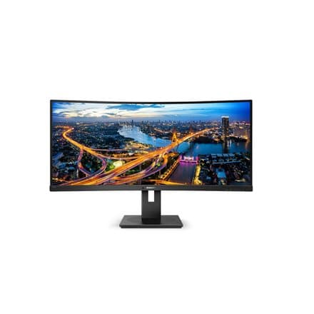 Philips | Curved UltraWide | 345B1C | 34  " | VA | WQHD | 21:9 | 100 Hz | 5 ms | 3440 x 1440 | 300   cd/m² | HDMI ports quantity 1 | Black | Warranty Sort