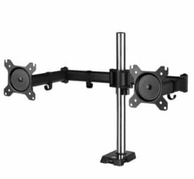 Desk Mount Dual Monitor Arm ARCTIC Z2 (Gen3), 34", 15 kg, 4 x USB 2.0, Black Svart