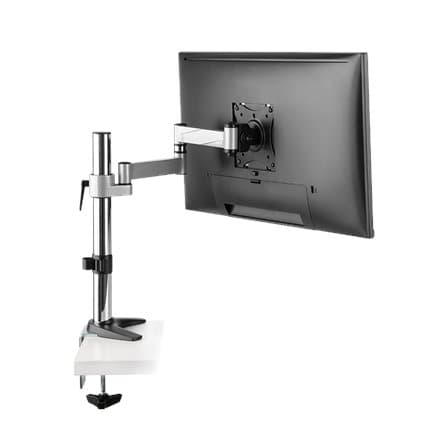 SUPORT de birou LOGILINK, pt 1 TV/monitor plat, diag. max 27 inch, rotatie, inclinare, pivotare, orizontala, verticala, totala, max 8 Kg, "BP0076"