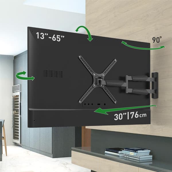 Barkan TV Wall Mount 13"- 65" Black "BM343XL"