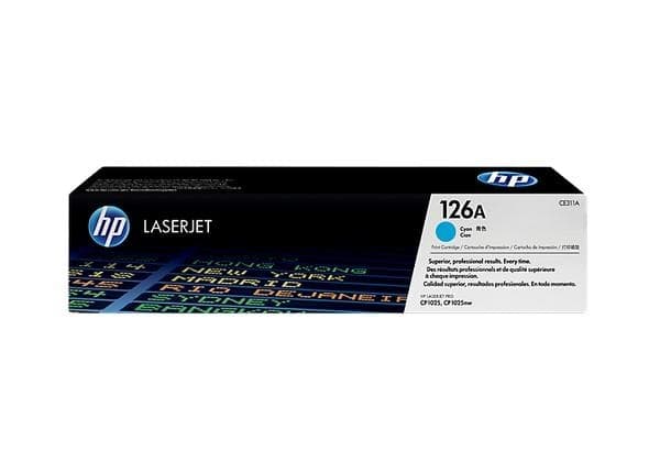 HP 126A Cyan, 1000 pages