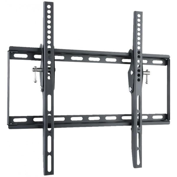 Uchwyt ścienny LCD/LED 23-55cali 45kg pochylny, slim, czarny