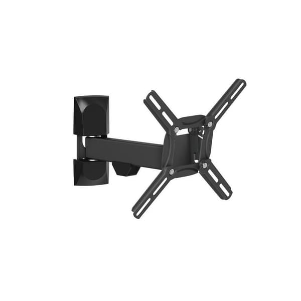 SUPORT de perete BARKAN, pt 1 TV/monitor plat, curbat, diag. max 39 inch, orizontala, inclinare, max 25 Kg, "2300.B" Sort