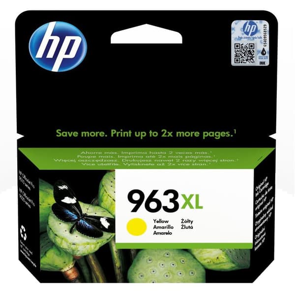 HP 963XL High Yield Yellow Original Ink Cartridge