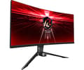 Miniatyrbillede 2 af 6: Phantom Gaming by Asrock monitor PG34WQ15R2B prohnutý 34"/ VA/3440x1440/165Hz/550cd/m2/1ms/ 8bit/DP/2x HDMI/wifi ant.