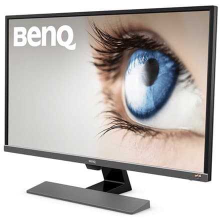 BENQ 32" LED EW3270U/ 3840x2160/ VA panel/ 12M:1/ 4ms/ HDMI/ DP/ repro/ metalická šedá Sort, Grå, Metallic
