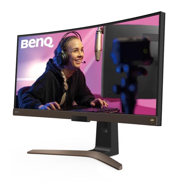 Monitor BenQ EW3880R, 37.5", WQHD, 3840x1600, 60 Hz, 4 ms, IPS, Curbat "EW3880R" (timbru verde 7 lei)
