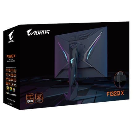 LCD Monitor|GIGABYTE|AORUS FI32Q X-EK|32"|Gaming|Panel IPS|2560x1440|5:4|240 Hz|Matte|1 ms|Swivel|Pivot|Height adjustable|Tilt|Colour Black|AORUSFI32Q