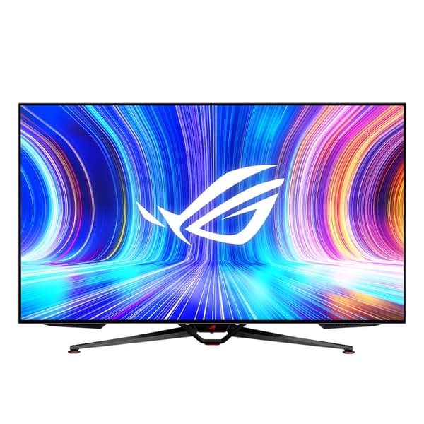 LCD ASUS 47.5"" ROG Swift PG48UQ 4K UHD 3840x2160p OLED 138Hz 0.1ms HDR10 G-SYNC Compatible musta