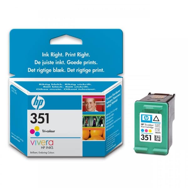 HP 351 original Ink cartridge CB337EE UUS tri-colour low capacity 3.5ml 170 pages 1-pack