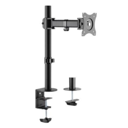 Logilink | BP0020 Monitor Desk mount, 13"-27", arm 274mm | Maximum weight (capacity) 8 kg | Black