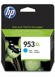 HP 953XL original Ink cartridge F6U16AE BGX Cyan 1.600 Pages