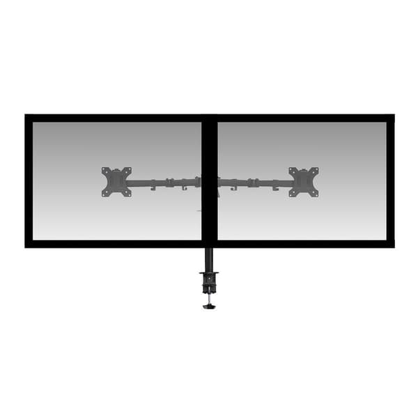 Monitor desk mount, 2 screens up to 32", VESA