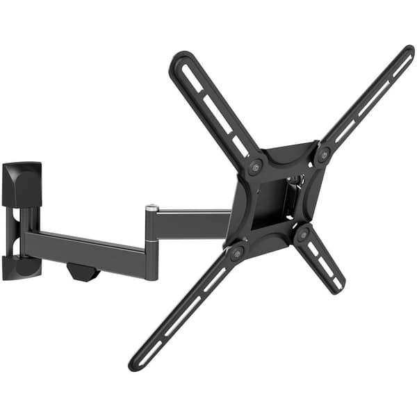 SUPORT de perete BARKAN, pt 1 TV/monitor plat, curbat, diag. max 56 inch, orizontala, inclinare, max 25 Kg, "3420.B" Sort