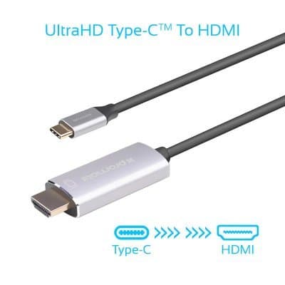 PROMATE HDLink-60H USB-C - HDMI UltraHD 3840x2160@60 Cable 1.8m