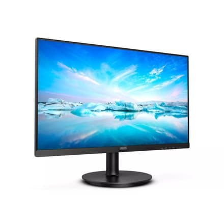 MONITOR  PHILIPS 23.8 inch, home, office, VA, Full HD (1920 x 1080), Wide, 250 cd/mp, 4 ms, HDMI, VGA, "241V8L/00" (timbru verde 7 lei)