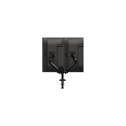 AOC MONITOR ARM, DOUBLE, 13-27"", MAX 9 KG, VESA 100x100 or 75x75 | 5years Sort