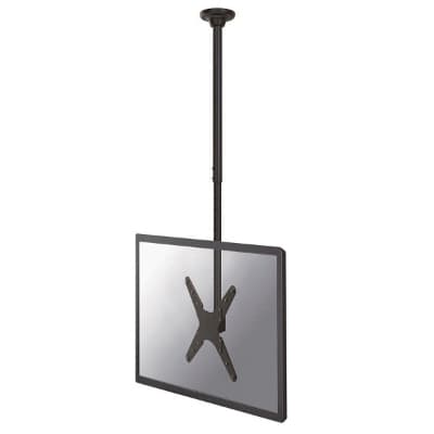 Neomounts FPMA-C340BLACK Monitor/TV mount ceiling 32-75" - h 106-156 cm Svart