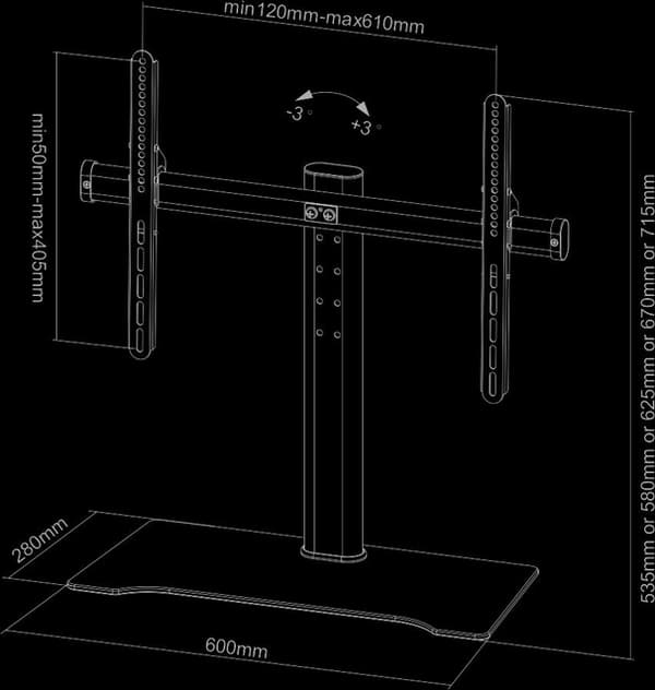 Neomounts monitor desk mount