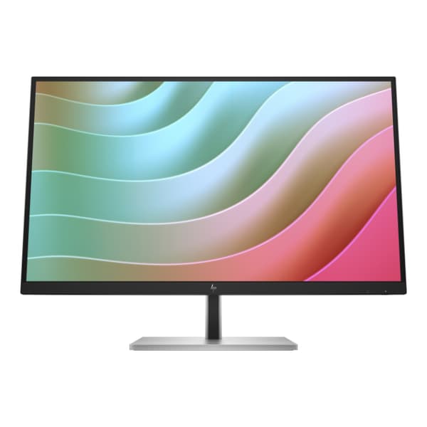 HP E27k G5 4K Charging Monitor - 27" 3840x2160 UHD 350-nit 60Hz AG, IPS, USB-C(65W/15W)/HDMI/DisplayPort, 3x USB-A, speakers, RJ-45 LAN, height adjust musta, Hopea