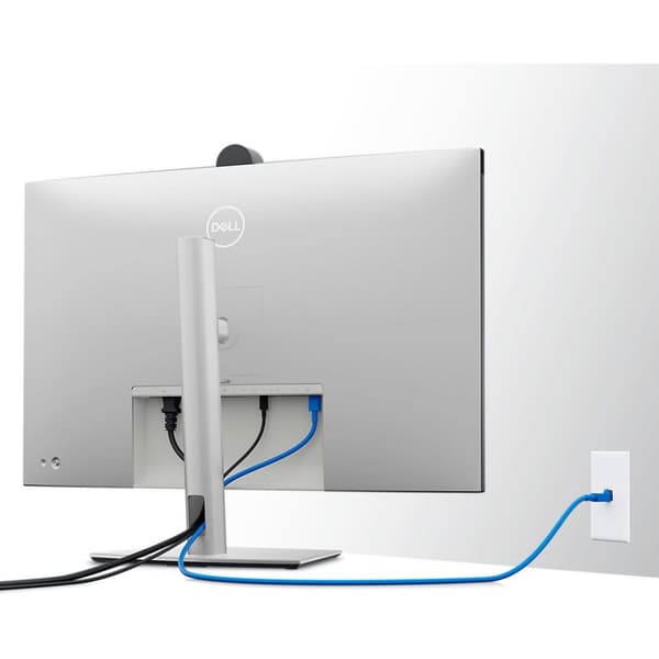 LCD Monitor|DELL|U3224KBA|32"|Panel IPS|6144x3456|16:9|60Hz|Matte|5 ms|Speakers|Camera 8MP|Swivel|Height adjustable|Tilt|210-BHNX Sort, Sølv
