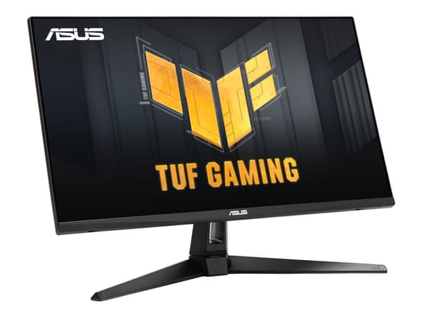 ASUS TUF Gaming VG27AQ3A - LED-skärm - spel - 27" - 2560 x 1440 QHD @ 180 Hz - IPS - 250 cd/m² - 1000:1 - HDR10 - 1 ms - 2xHDMI, DisplayPort - högtal Svart