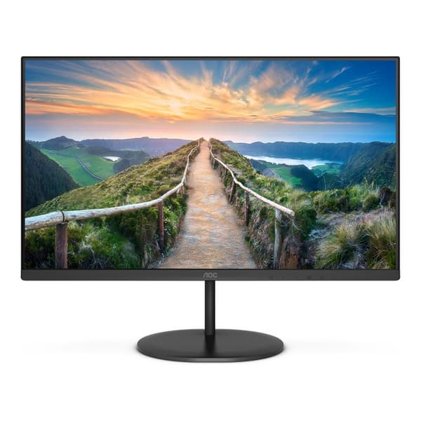 AOC V4 Q24V4EA LED-skærm 60,5 cm (23,8") 2560 x 1440 pixels 2K Ultra HD Black