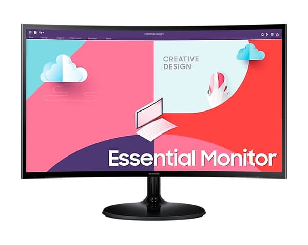 Samsung LS24C360EAUXEN LED-näyttö 61 cm (24") 1920 x 1080 pikseliä Full HD musta