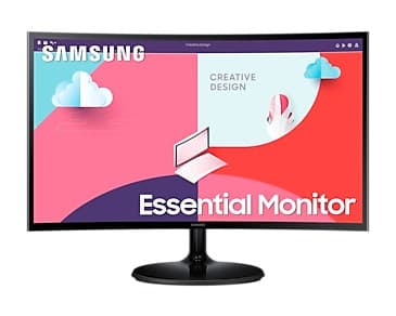 Samsung LS24C360EAUXEN LED-näyttö 61 cm (24") 1920 x 1080 pikseliä Full HD musta musta