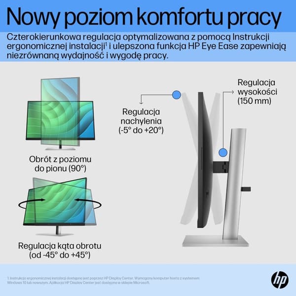 HP E27 G5 68,6 cm (27") 1920 x 1080 pikseliä Full HD LED musta