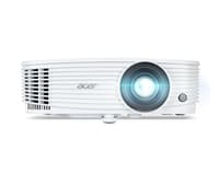 ACER P1357Wi projector DLP WXGA 1280x800 16:10 4500 ANSI Lumen 20.000:1 31DB 2xHDMI VGA RCA USB A wireless projection white Valkoinen
