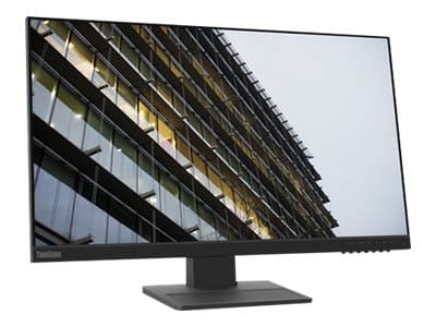 Lenovo ThinkVision E24-28 - LED-näyttö - 24" (23,8" katseluun) - 1920 x 1080 Full HD (1080p) @ 60 Hz - IPS - 250 cd/m² - 1000:1 - 4 ms - HDMI, VGA, D