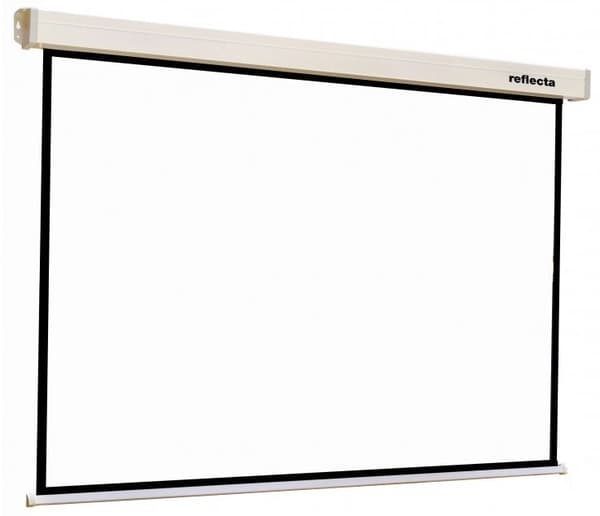 REFLECTA CR 240X240 1:1 MOTOR BL FRAME Sort, Hvit