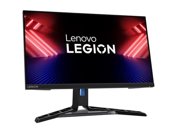 Lenovo R25i-30 - LED-skjerm - 25" (24.5" synlig) - 1920 x 1080 Full HD (1080p) @ 165 Hz - IPS - 400 cd/m² - 1000:1 - 0.5 ms - HDMI, DisplayPort - høy