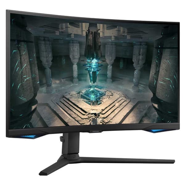 Samsung Kaareva Pelinäyttö Odyssey G6 Ls27bg650euxen 27´´ Qhd Va Led 240hz Hopeinen One Size / EU Plug