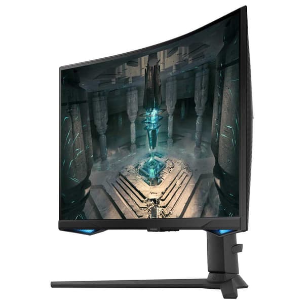 Samsung Kaareva Pelinäyttö Odyssey G6 Ls27bg650euxen 27´´ Qhd Va Led 240hz Hopeinen One Size / EU Plug