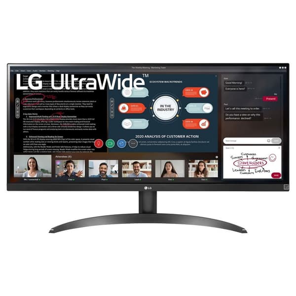 Lg Övervaka 29wp500-b 29´´ Ultra Wide Fhd Hdr10 75hz Svart One Size / EU Plug
