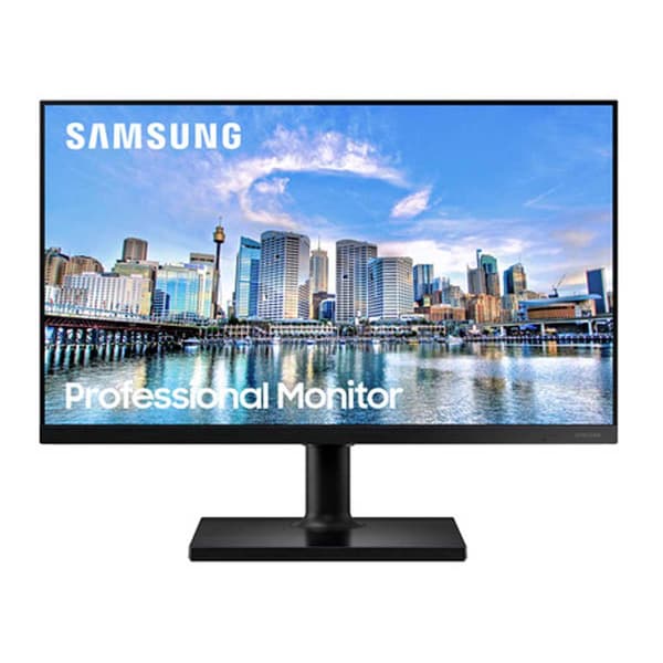 Samsung Monitor Lf24t450fqr 24´´ Full Hd Led 75hz Musta One Size / EU Plug