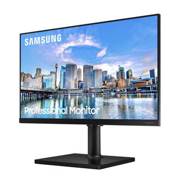 Samsung Monitor Lf24t450fqr 24´´ Full Hd Led 75hz Musta One Size / EU Plug