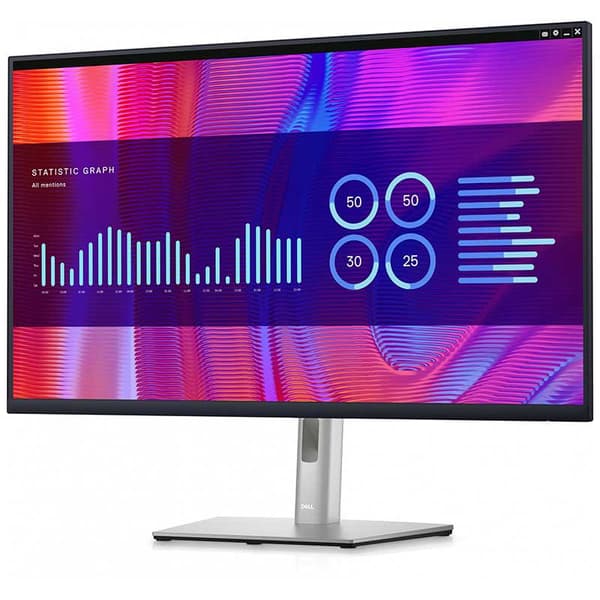 Dell Övervaka P3223de 32´´ Qhd Ips Led 76hz Silver One Size / EU Plug
