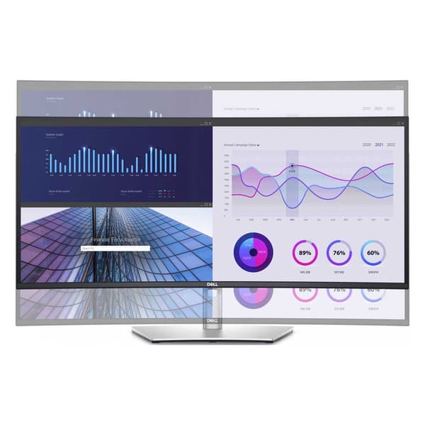 Dell Buet Skærm U3423we 35´´ Wqhd Va Led Søvfarvet
