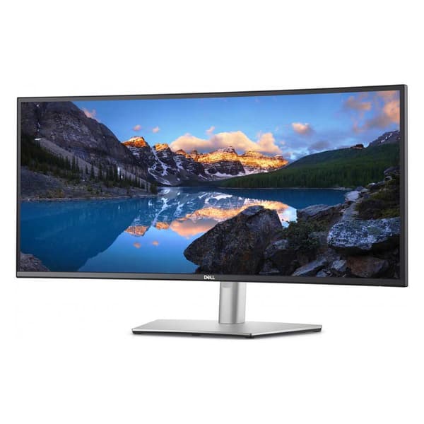 Dell Buet Skærm U3423we 35´´ Wqhd Va Led Søvfarvet Sølv