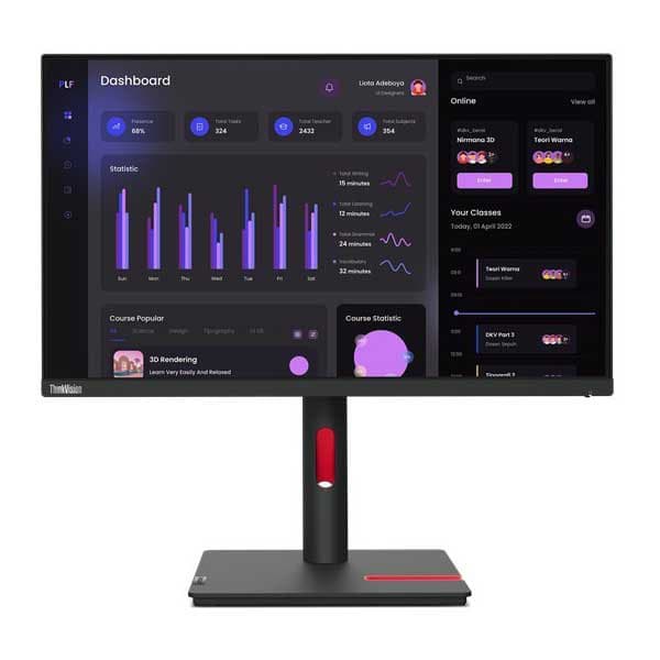 Lenovo Övervaka Thinkvision T24i-30 24´´ Fhd Ips Led Durchsichtig
