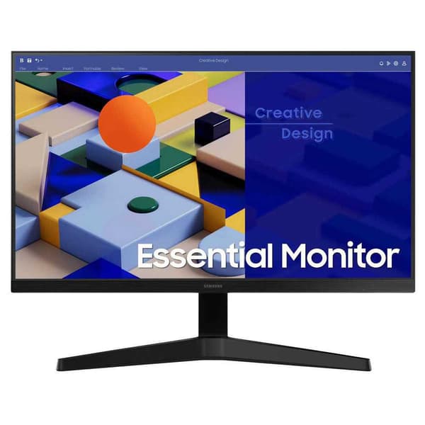 Samsung Overvåge S24c312eau 24´´ Full Hd Ips Led 75hz Transparent One Size / EU Plug