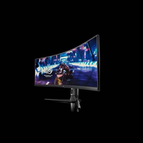 Asus Kaareva Pelinäyttö Rog Strix Xg49vq 49´´ Full Hd Led Musta One Size / EU Plug