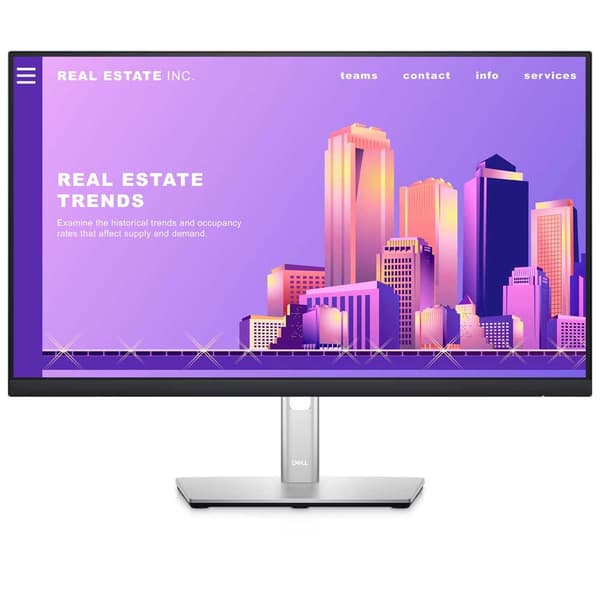 Dell Overvåge Dell-p2422h 23.8´´ Full Hd Ips 60hz Sort One Size / EU Plug Sort