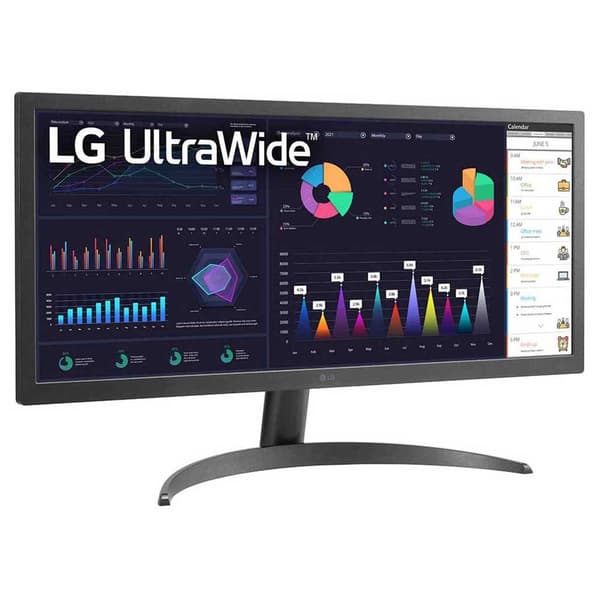 Lg Overvåge 26wq500-b 25.7´´ Full Hd Ips Led 75hz Søvfarvet One Size / EU Plug